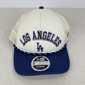 New Era 9FORTY Los Angeles Dodgers A-Frame M-Crown Adjustable Hat Cap OSFM